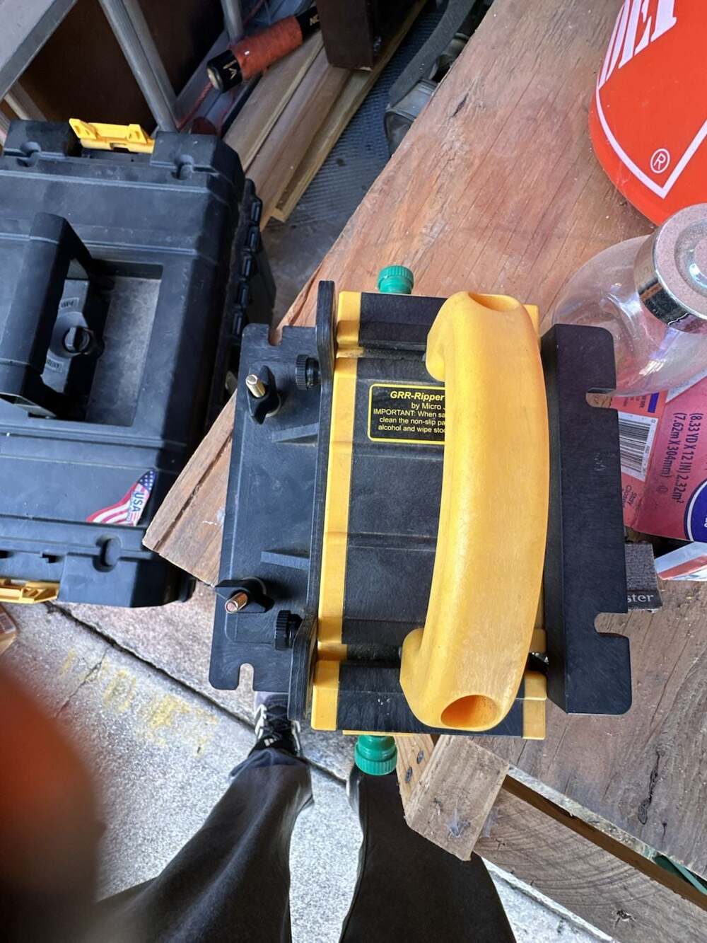 MicroJig GRR-Ripper 3D Pushblock Woodworking Safety Support